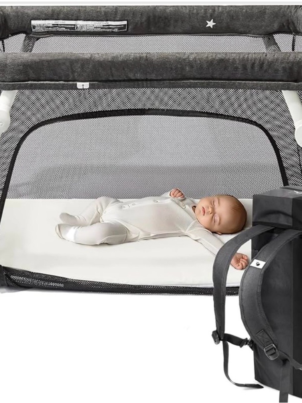 Guava family travel crib brand new